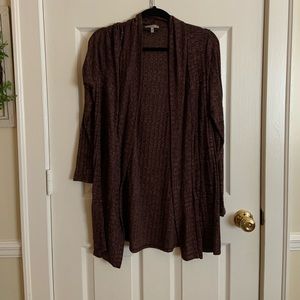 Charlotte Russe Medium Burgundy Cardigan